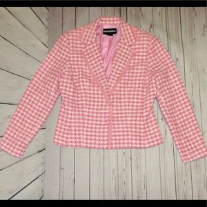 📍 Pink Plaid Blazer 📍